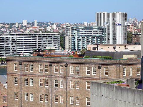 Blick von der Harbour Bridge